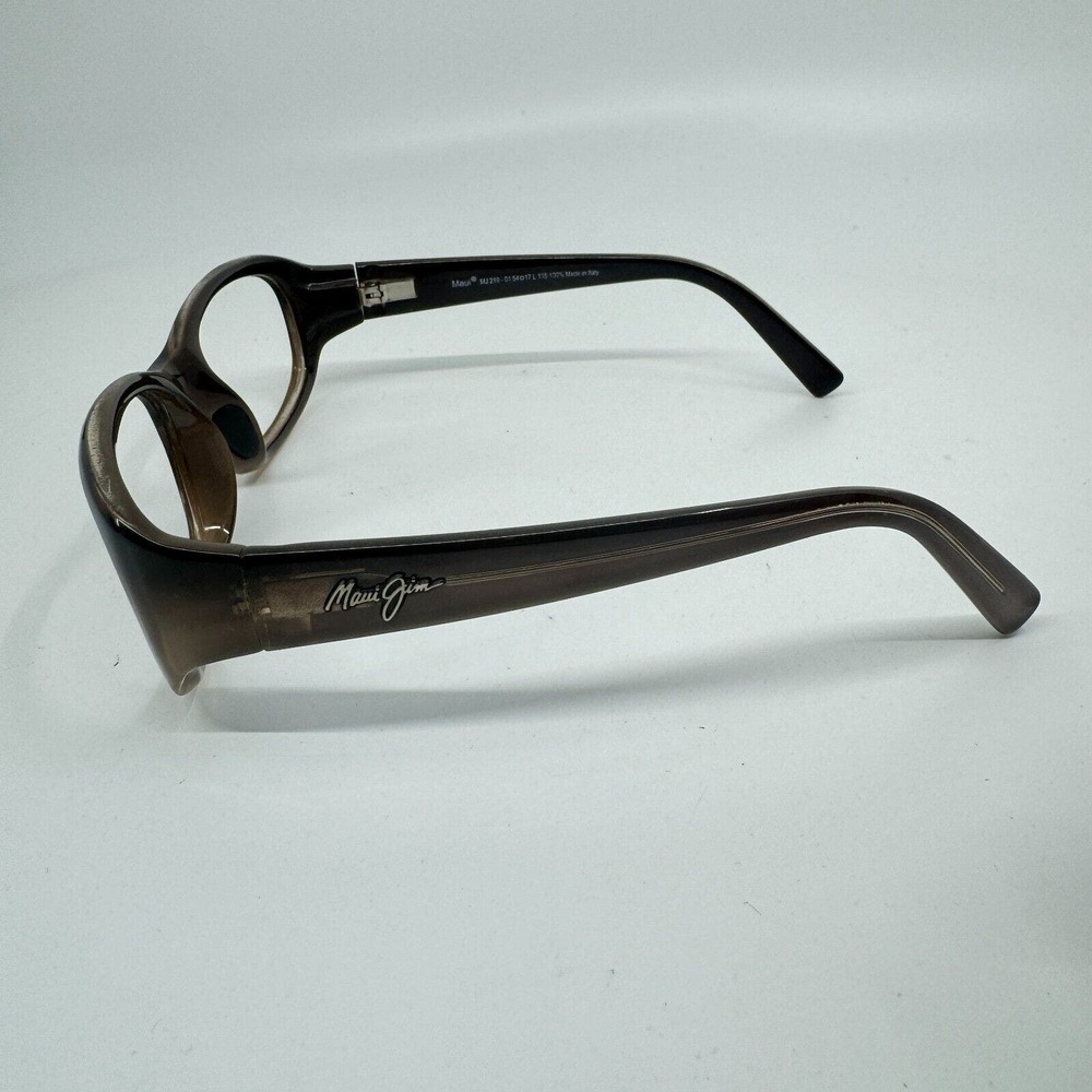 Maui Jim Punchbowl Sunglasses MJ‎ 219-01 Chocolate Fade Frames 54-17-135 H11247 - Picture 2 of 8